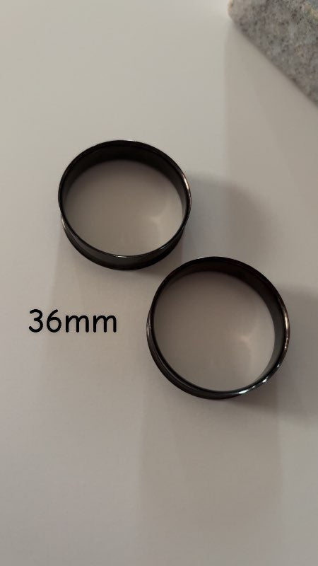 Svartir tunnel 36mm