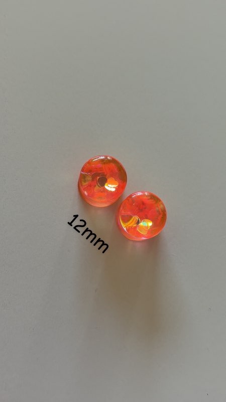 Bleikir m/hjörtum 12mm