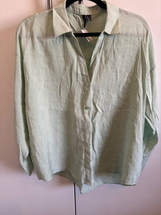 Mintgræn skyrta Vero Moda