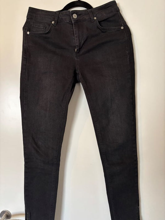 Denim Hunter gallabuxur svartar