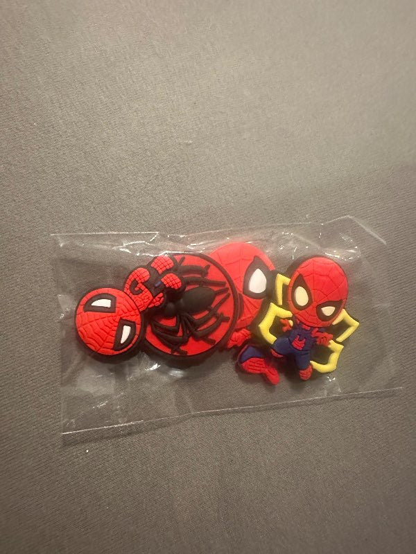 4 Spider-Man crocs skraut