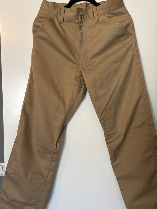 Carhartt buxur  ljósbrúnar