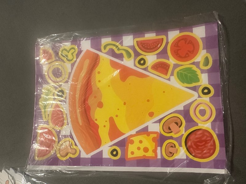 2 pizza arkir límmiðar