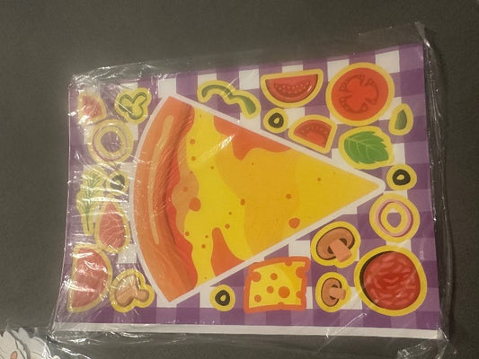 2 pizza arkir límmiðar