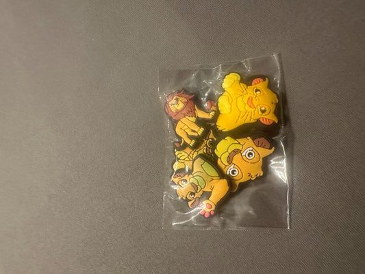 5 konung ljónanna crocs skraut