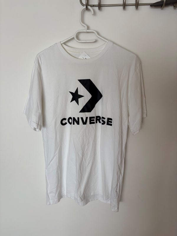 Converse hvítur bolur