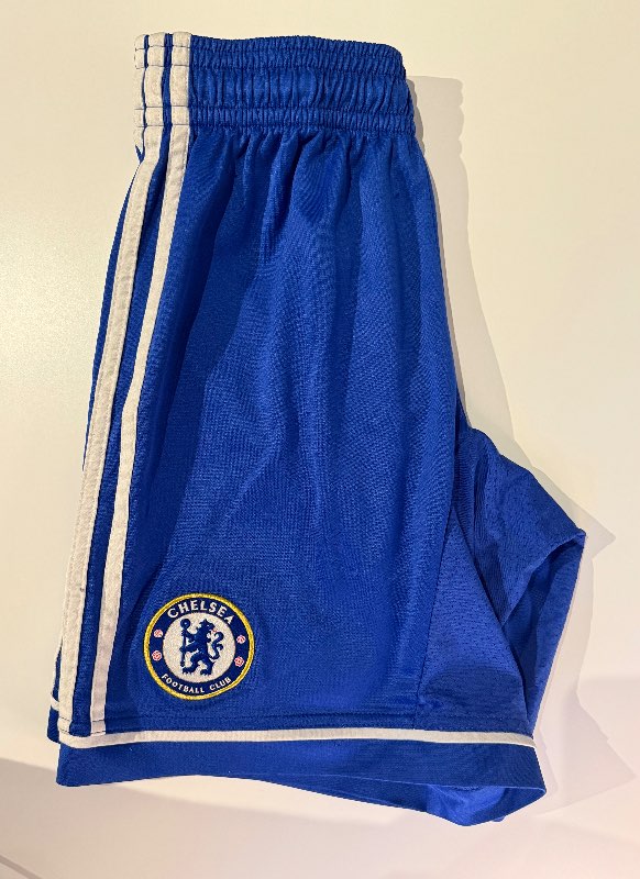 Bláar Chelsea stuttbuxur