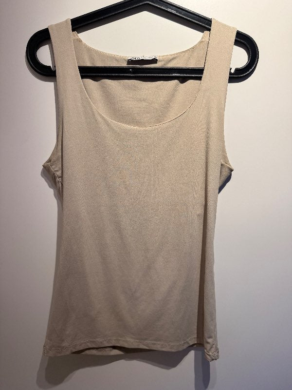 Zara beige hlýrabolur