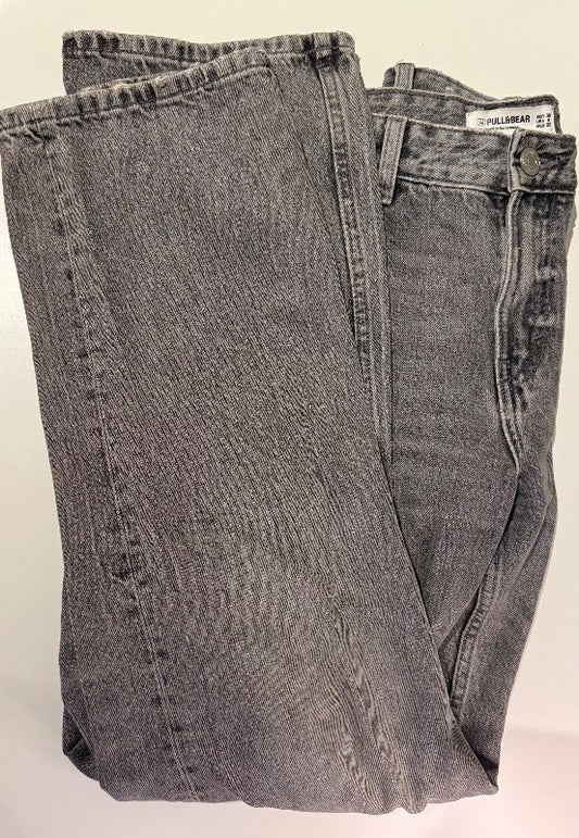 Gráar gallabuxur Pull&Bear