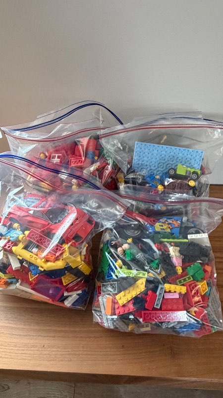 Lego poki blandaður