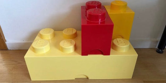 Lego Geymslubox Set (4)