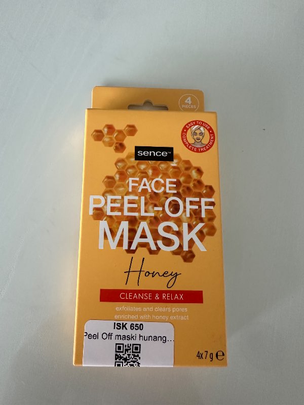 Face peel-off mask nýr hunangs
