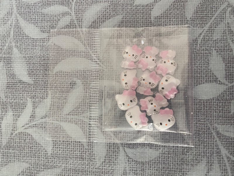 Ljósbleikt naglaskraut Hello Kitty