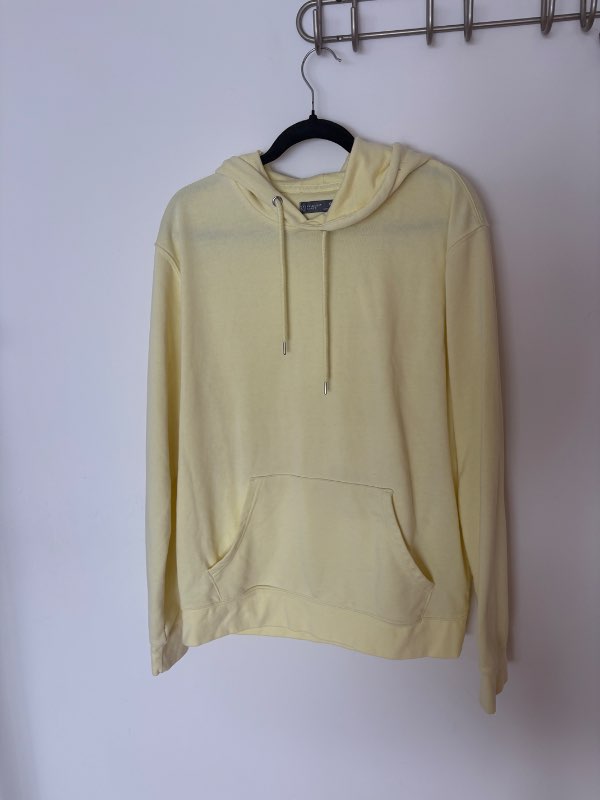 Primark ónotuð gul hettupeysa