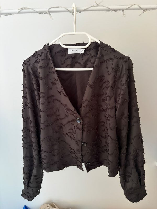 blazer ruffle