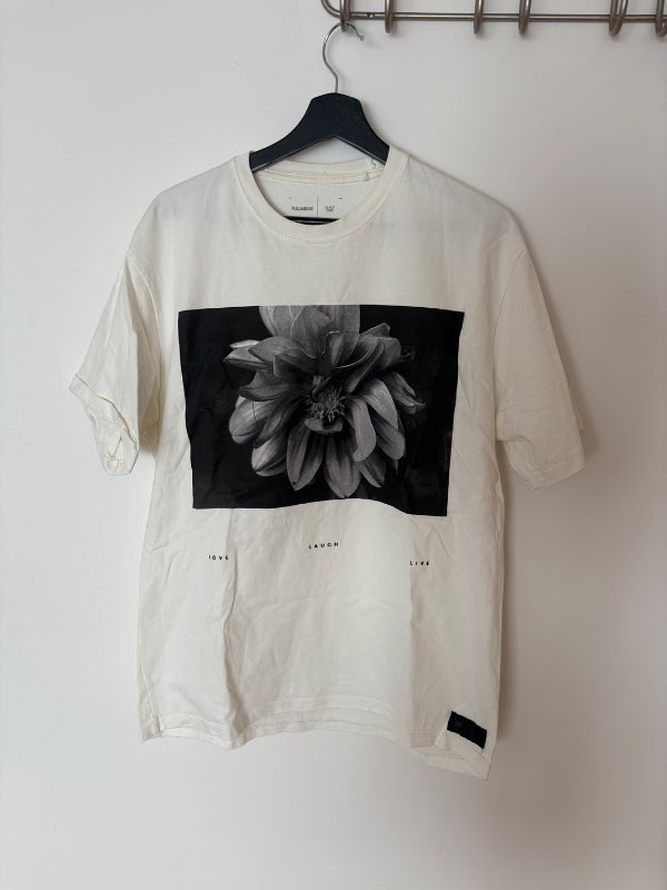 Pull&Bear stuttermabolur hvítur