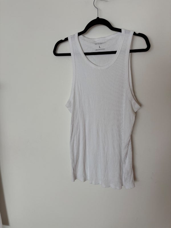 Primark hvítur hlýrabolur