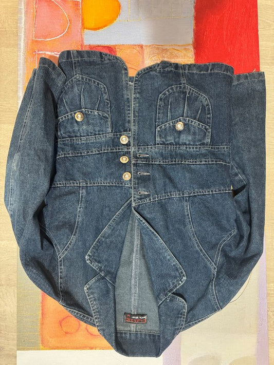 Denim Corset Jacket