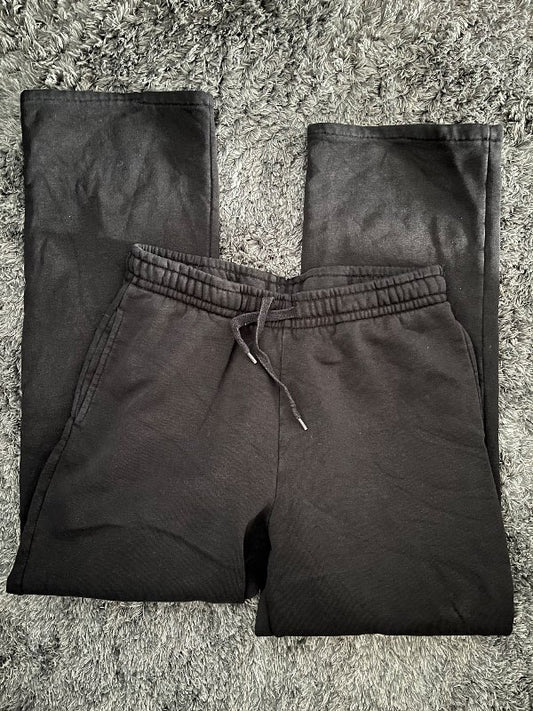 Svartar gina tricot buxur
