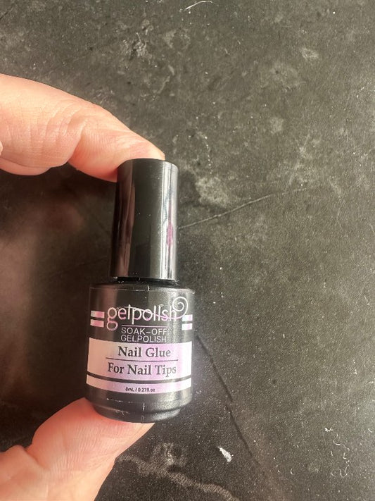 Nail glue for nail tips
