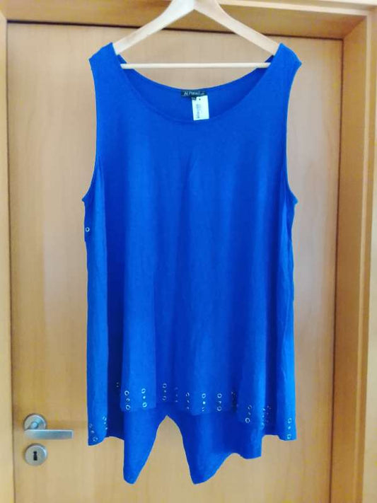 Toppur blár/síður