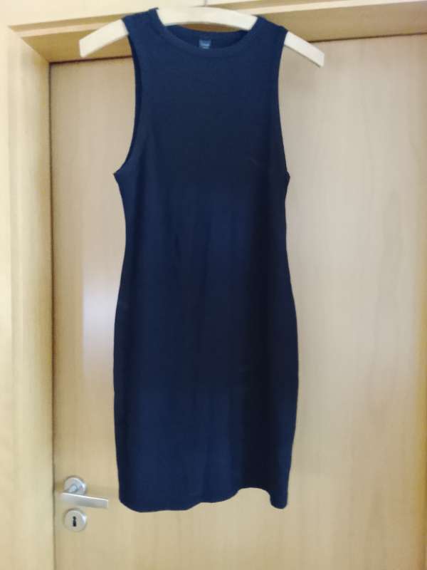 Toppur síður svartur