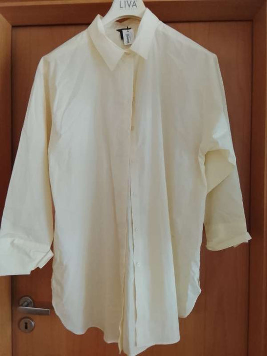 Blússa gul/síðerma