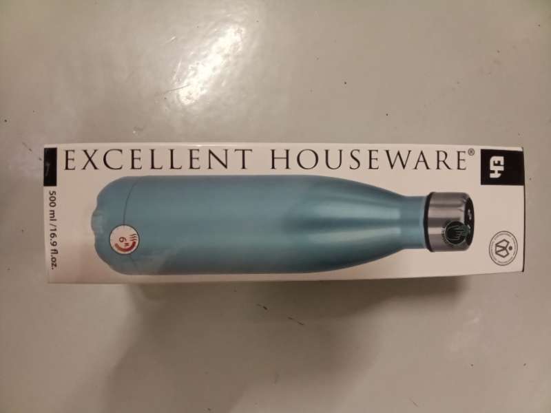 Drykkjar flaska med hitamæli