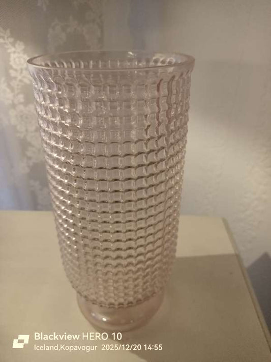 Spektrum blómavasi (ónotaður) laxableikur