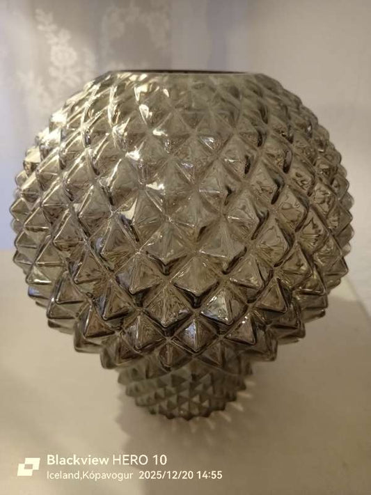 Spektrum blómavasi, brúnleitur (ónototaður)