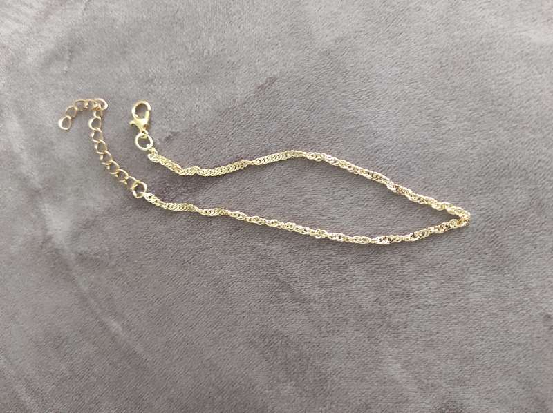 Armband , ökla gull,rotfytl dtal