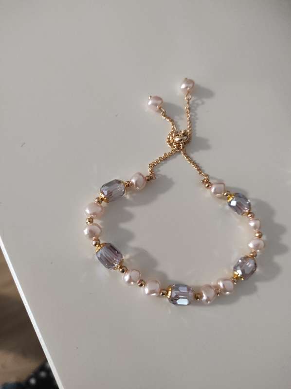 Armband Litað gler