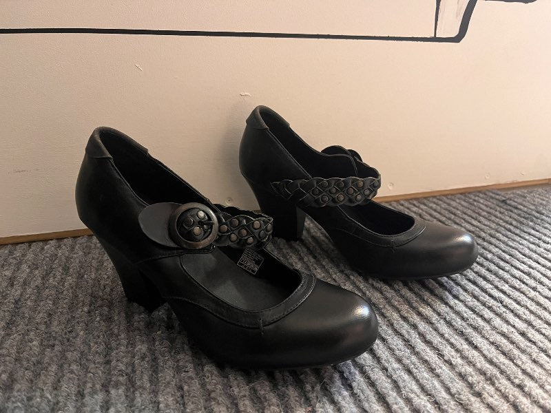 Skechers hælar (ónotað)