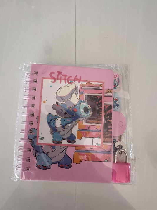 Stitch bók með hengilás