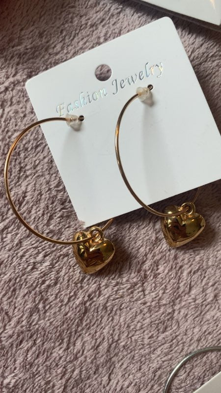 Hjarta hoops lokkar