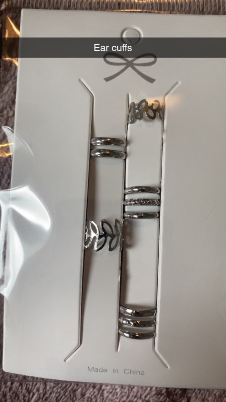 Ear cuffs ný grá
