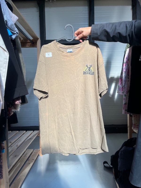 Vintage brúnn bolur