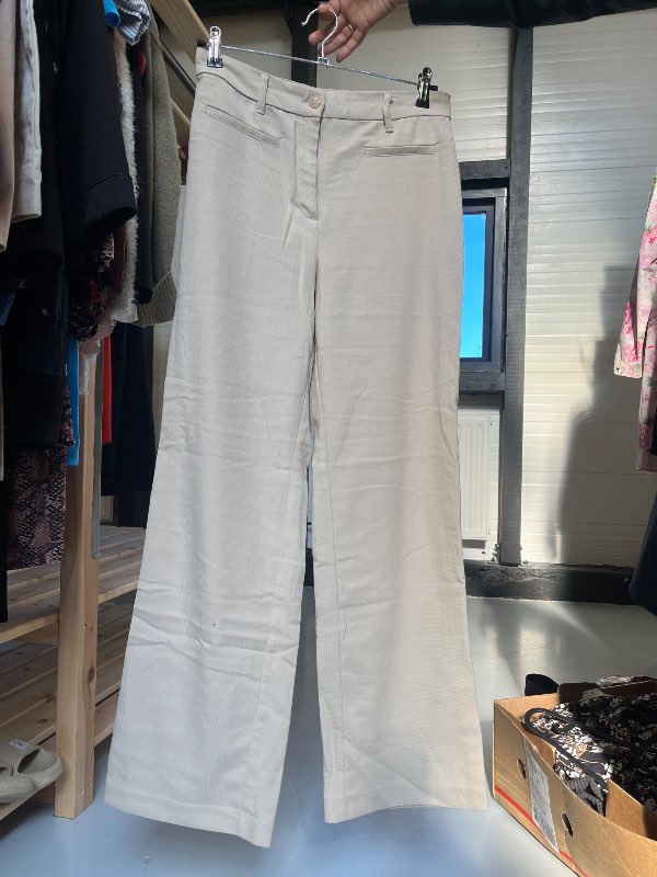 beige trousers