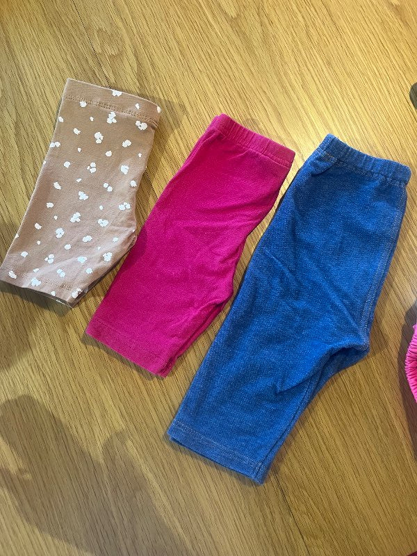 Bláar "denim" stuttbuxur