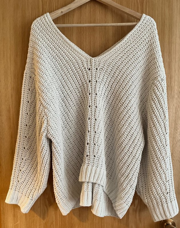 H&M peysa off white