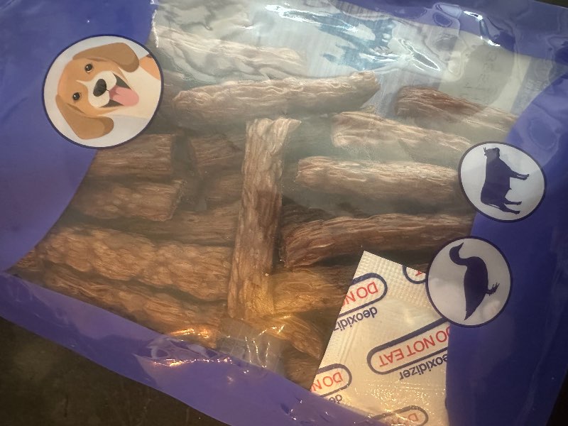 Anda og nauta hundanammi ónotað