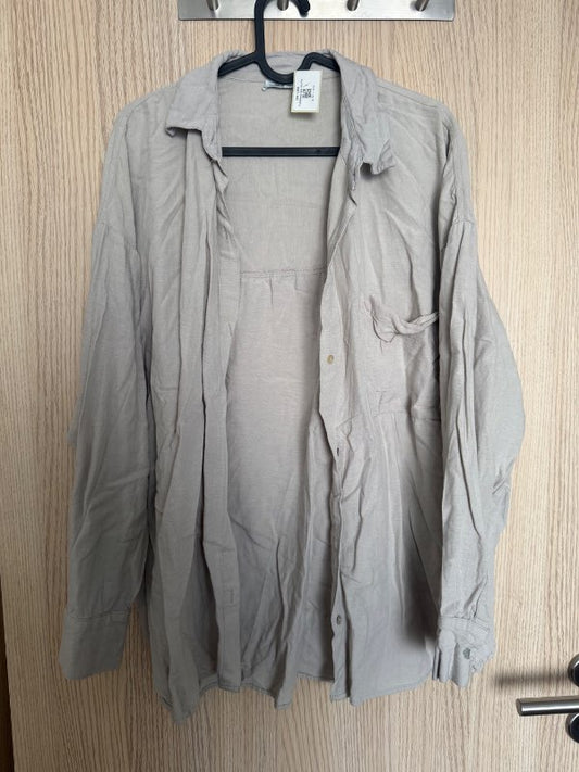 Ljós skyrta Pull&Bear