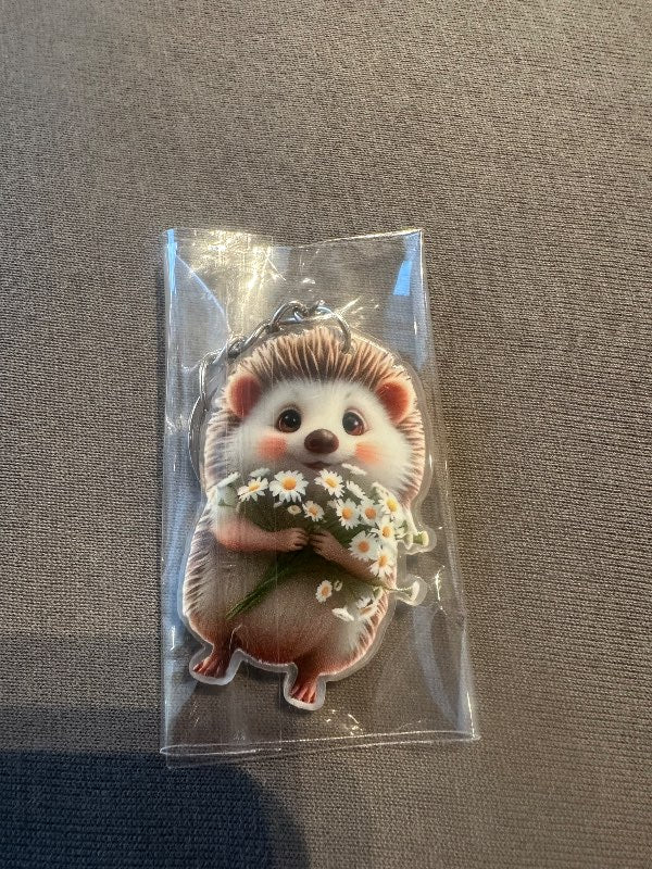Broddgöltur með blóm lyklakippa