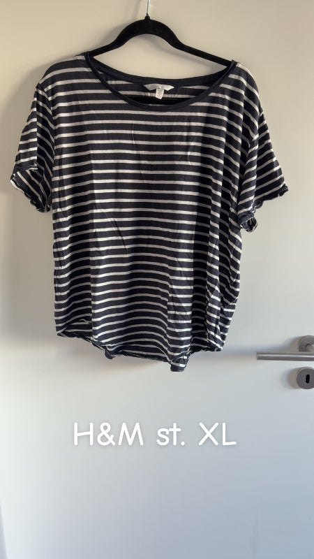 H&M röndóttur stuttermabolur