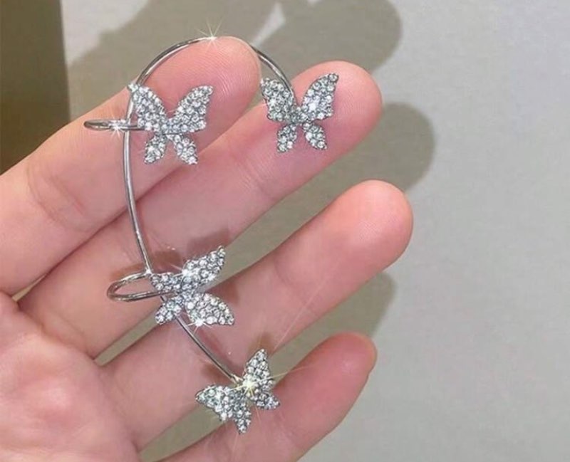 Ear Cuff fiðrilda