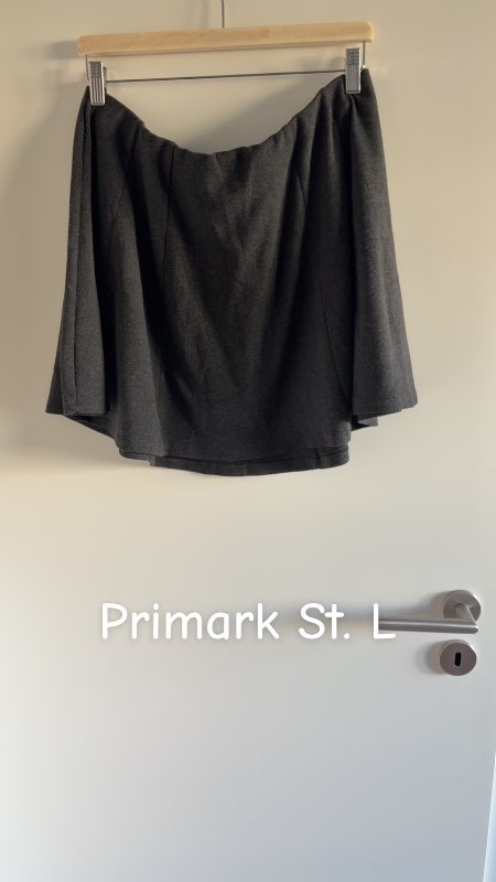 Primark grátt pils