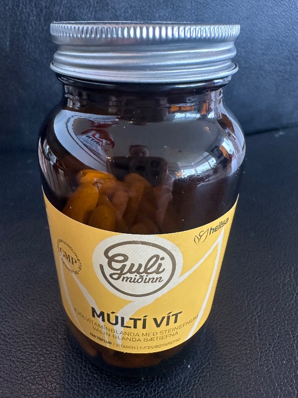 Múltí vít fjölvítamín með steinefnum opið mikið ef