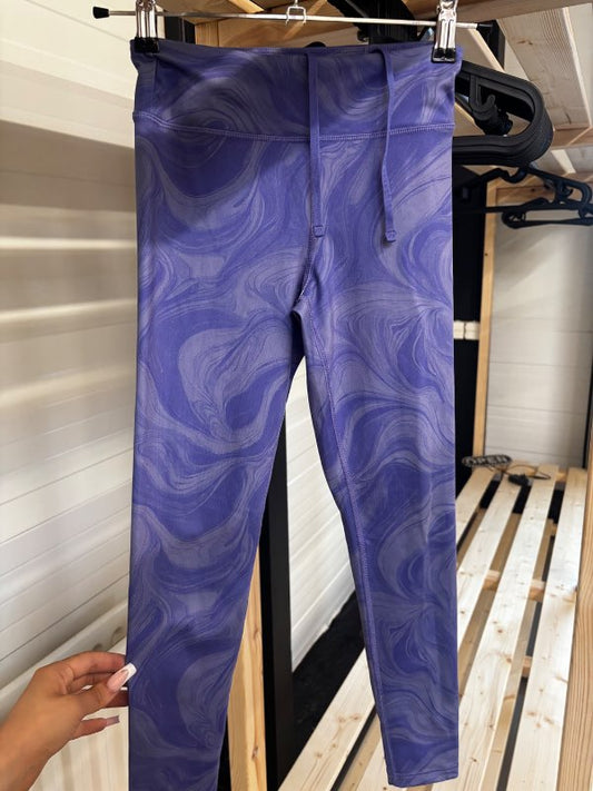Fjólublaar leggings