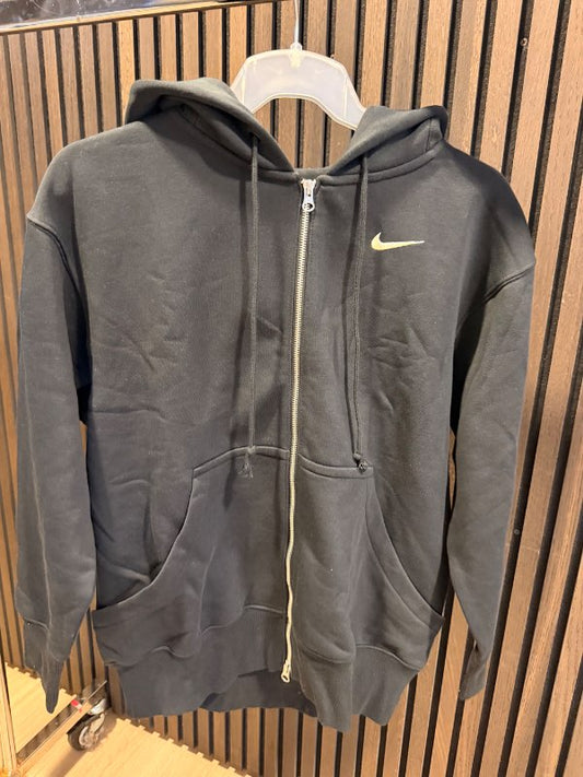 NIKE Phoenix rennd hettupeysa svört