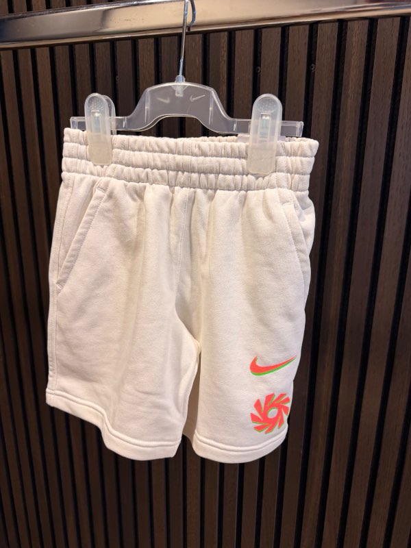 NIKE Haaland stuttbuxur hvítar